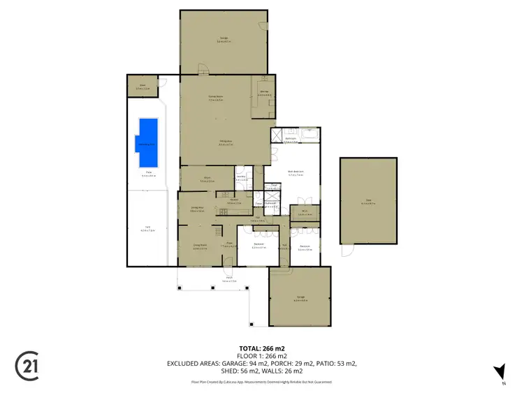 Floorplan of Homely house listing, 7 Warup Street, Mandurah WA 6210