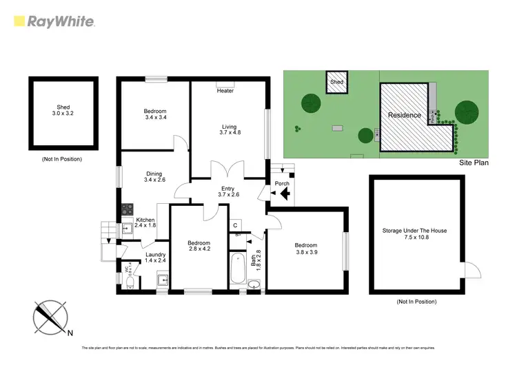 Floorplan of Homely house listing, 110 & 112 Waverley Road, Chadstone VIC 3148