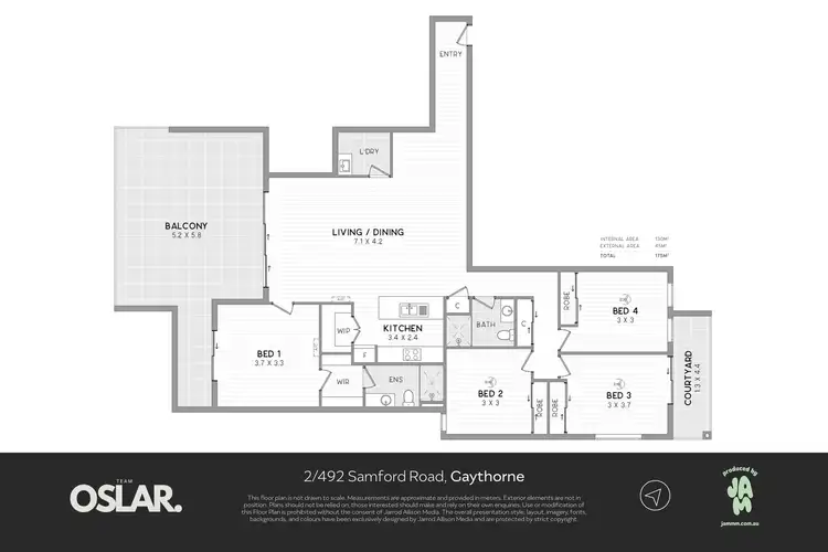 Floorplan of Homely apartment listing, 2/492 Samford Road, Gaythorne QLD 4051
