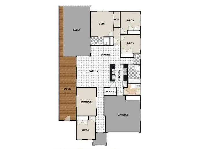 Floorplan of Homely house listing, 80 Hartlepool Road, Edmondson Park NSW 2174