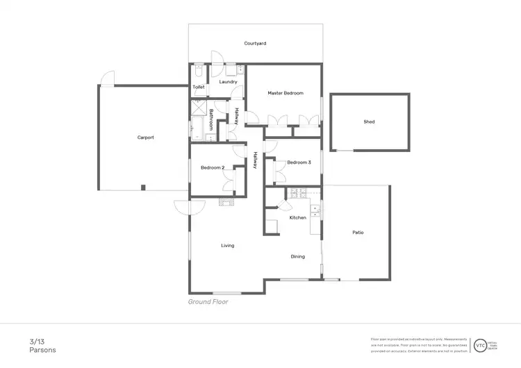 Floorplan of Homely house listing, 3/13 Parsons Street, Piccadilly WA 6430
