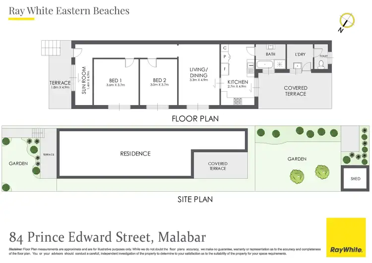 Floorplan of Homely house listing, 84 Prince Edward Street, Malabar NSW 2036
