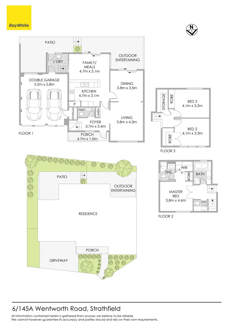 Floorplan of Homely house listing, 6/145A Wentworth Road, Strathfield NSW 2135