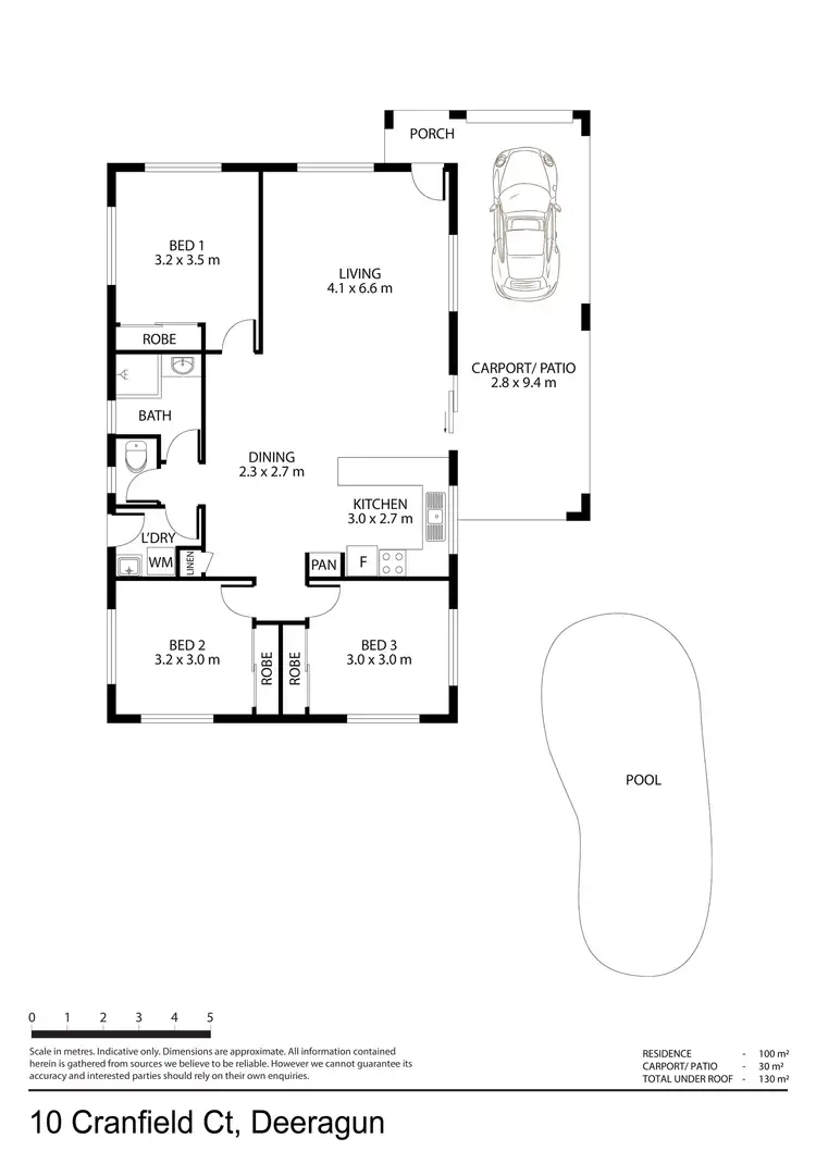Floorplan of Homely house listing, 10 Cranfield Court, Deeragun QLD 4818