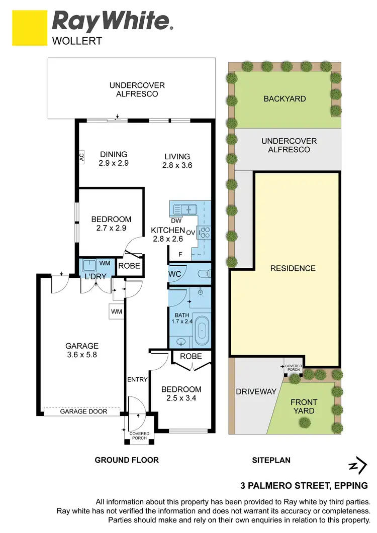 Floorplan of Homely house listing, 3 Palmero Street, Epping VIC 3076