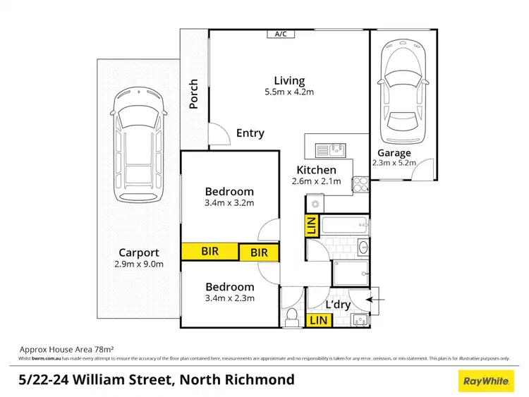 Floorplan of Homely house listing, 5/22-24 William Street, North Richmond NSW 2754