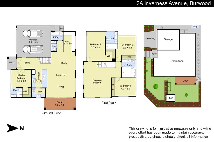 Floorplan of Homely house listing, 2A Inverness Avenue, Burwood VIC 3125