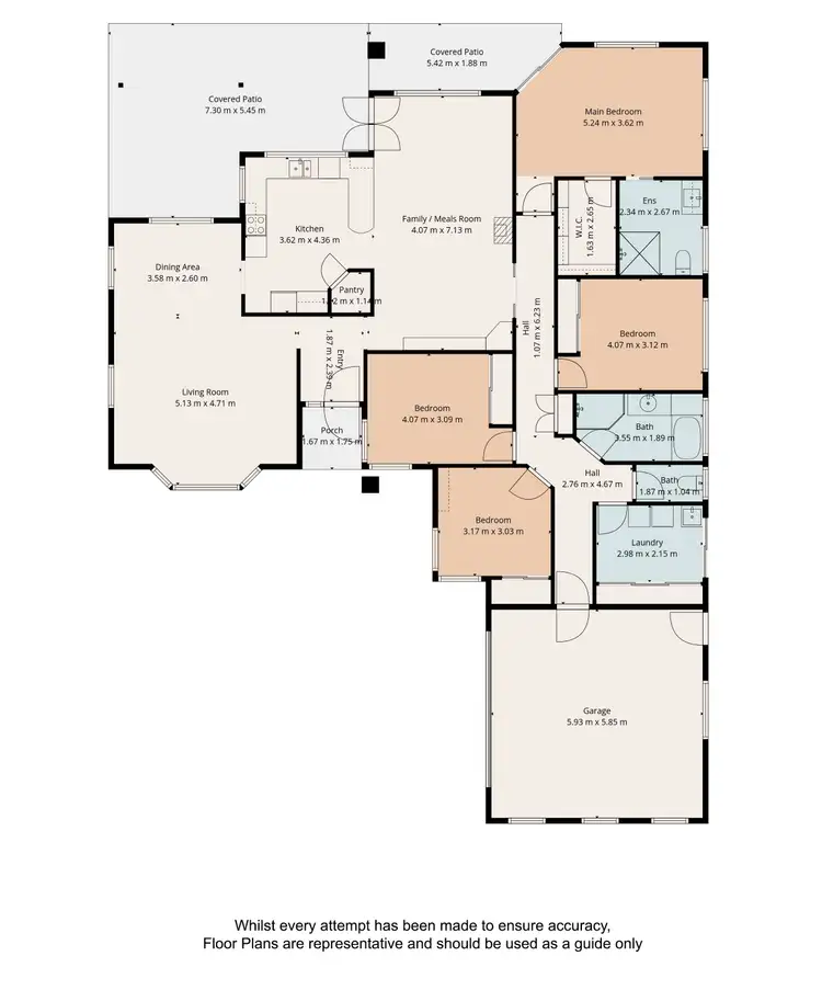 Floorplan of Homely house listing, 249 Kropp Road, Woodford QLD 4514