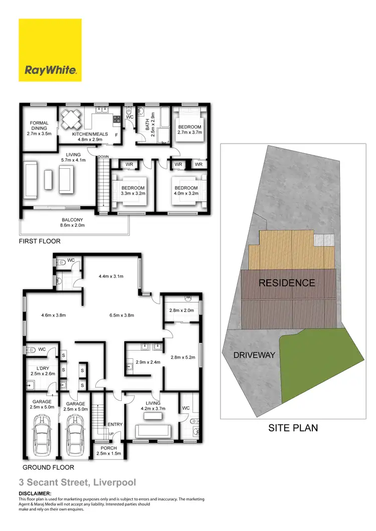 Floorplan of Homely house listing, 3 Secant Street, Liverpool NSW 2170