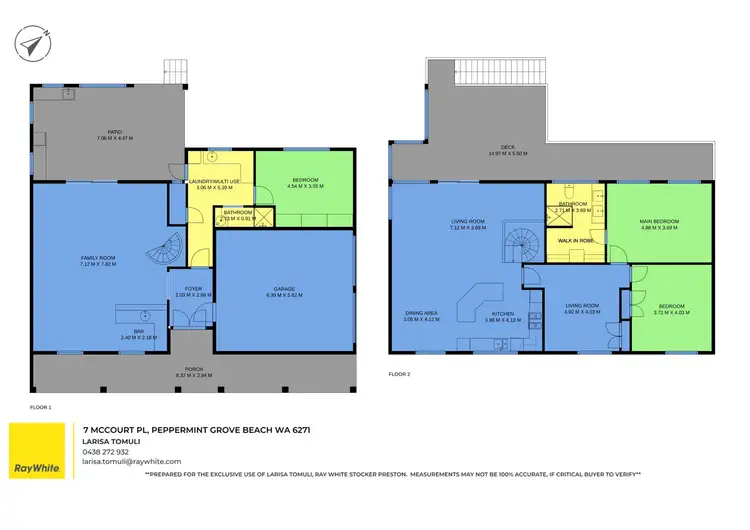 Floorplan of Homely house listing, 7 Mccourt Place, Peppermint Grove Beach WA 6271