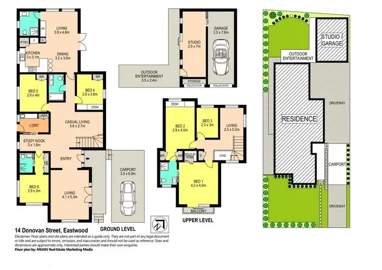 Floorplan of Homely house listing, 14 Donovan Street, Eastwood NSW 2122