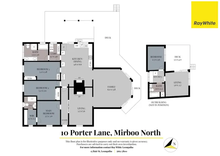 Floorplan of Homely rural property listing, 10 Porter Lane, Mirboo North VIC 3871