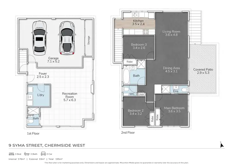 Floorplan of Homely house listing, 9 Syma Street, Chermside West QLD 4032