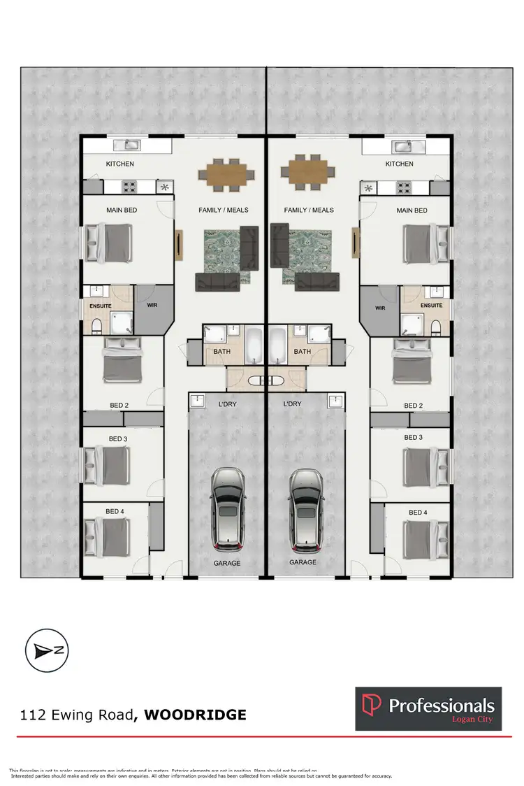 Floorplan of Homely house listing, 112 Ewing Road, Woodridge QLD 4114