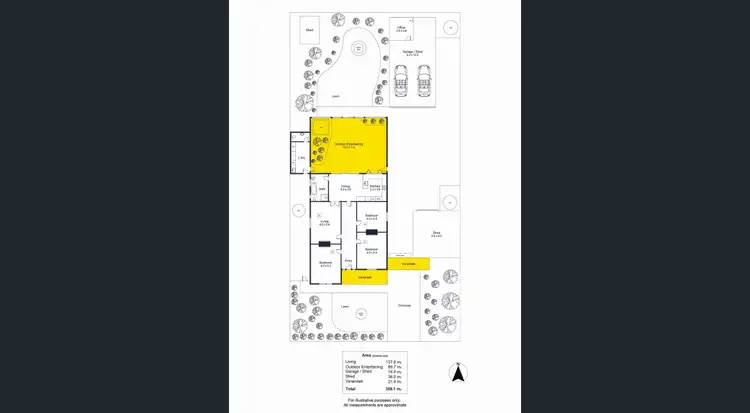 Floorplan of Homely house listing, 20 Kent Road, Keswick SA 5035