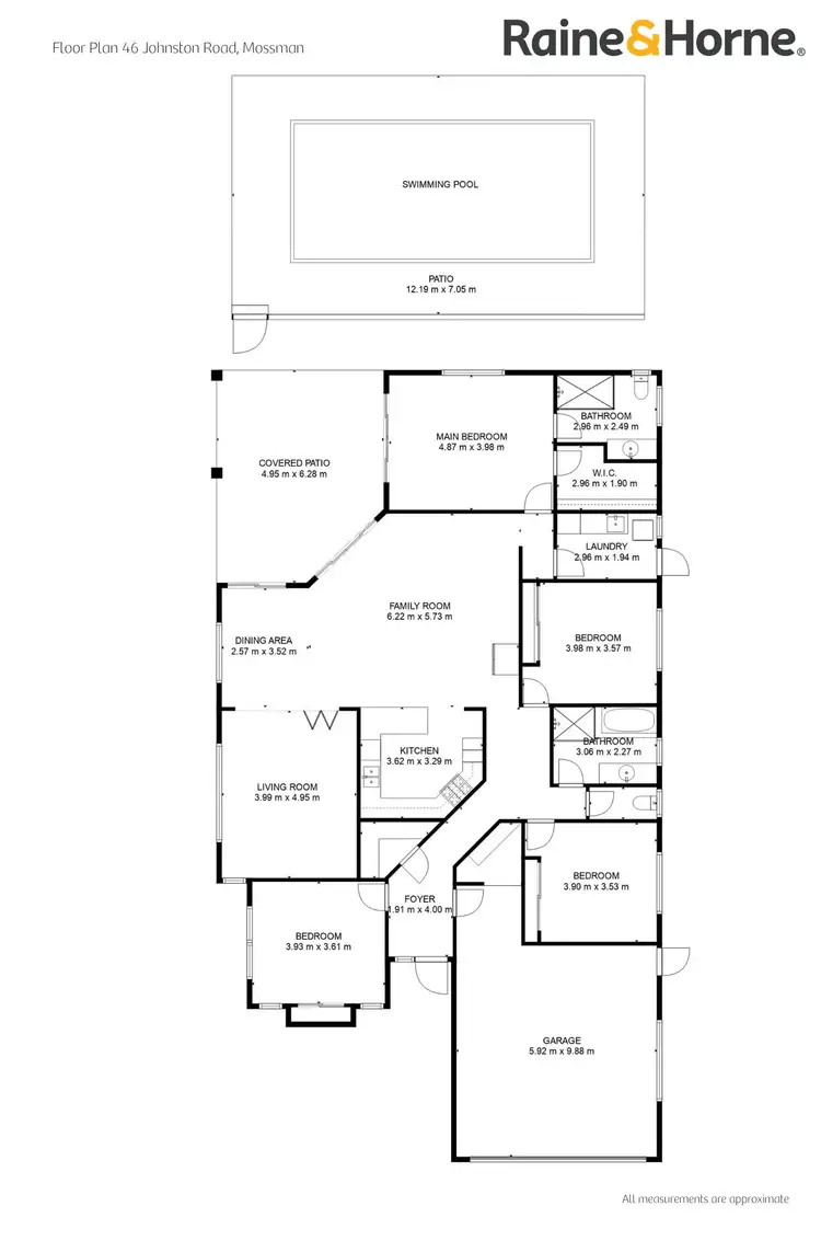 Floorplan of Homely house listing, 46 Johnston Road, Mossman QLD 4873