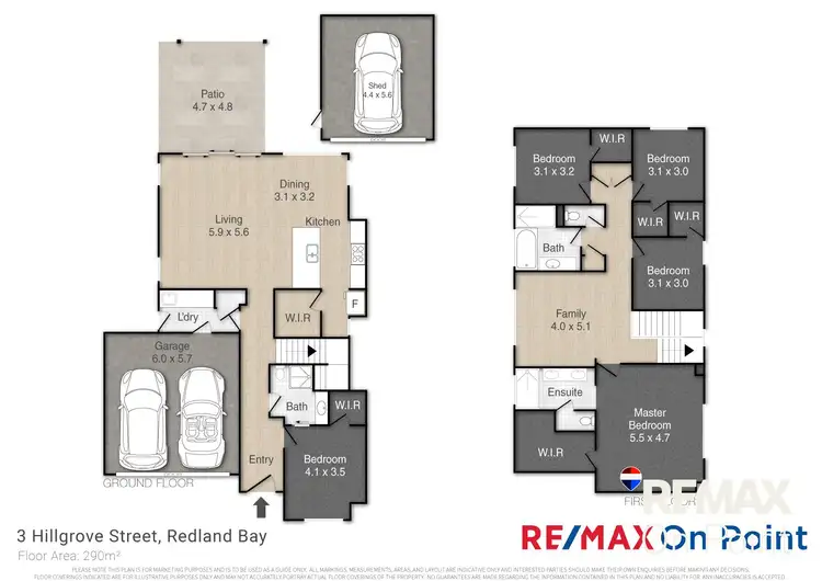 Floorplan of Homely house listing, 3 Hillgrove Street, Redland Bay QLD 4165