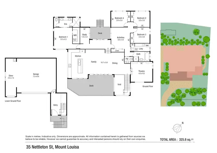 Floorplan of Homely house listing, 35 Nettleton Street, Mount Louisa QLD 4814