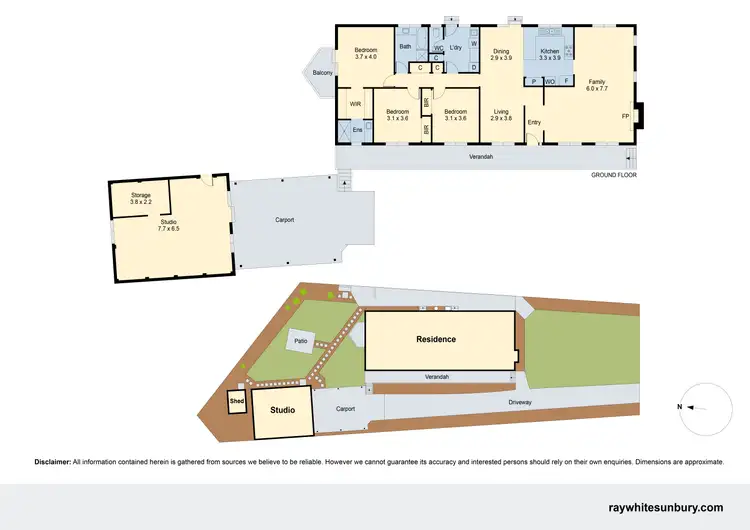 Floorplan of Homely house listing, 9 Gowrie Court, Sunbury VIC 3429