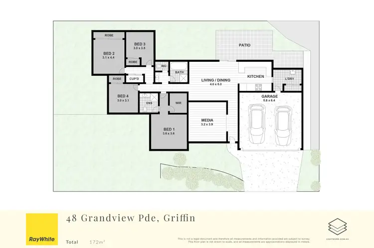 Floorplan of Homely house listing, 48 Grandview Parade, Griffin QLD 4503