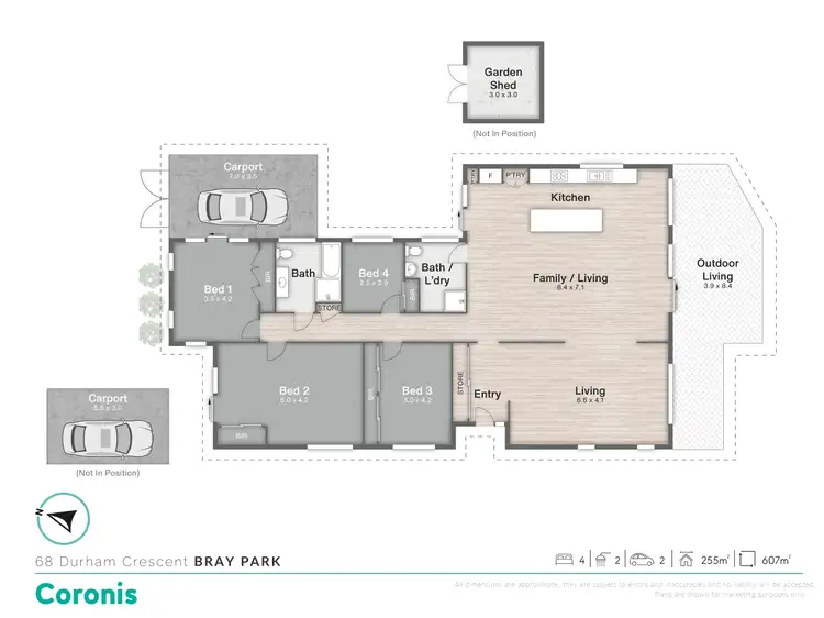 Floorplan of Homely house listing, 68 Durham Crescent, Bray Park QLD 4500