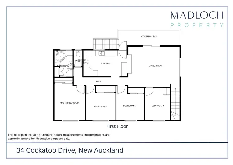 Floorplan of Homely house listing, 34 Cockatoo Drive, New Auckland QLD 4680