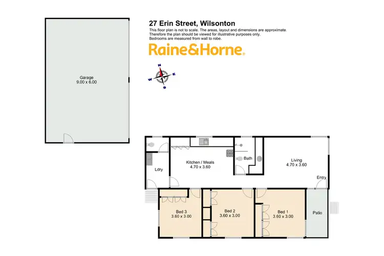 Floorplan of Homely house listing, 27 Erin Street, Wilsonton QLD 4350