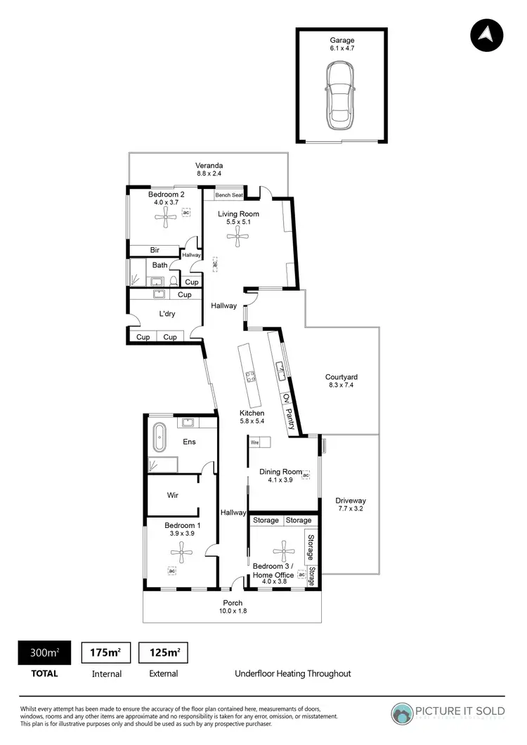 Floorplan of Homely house listing, 26 Light Terrace, Thebarton SA 5031
