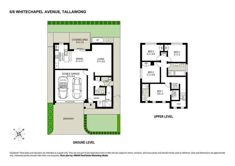 Floorplan of Homely semi-detached listing, 162B Scibberas Avenue, Schofields NSW 2762