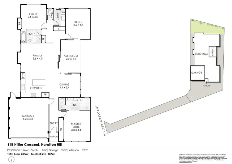 Floorplan of Homely house listing, 11B Hillier Crescent, Hamilton Hill WA 6163
