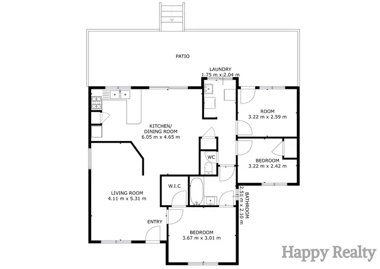 Floorplan of Homely house listing, 14 Phoenix Drive, Kenwick WA 6107