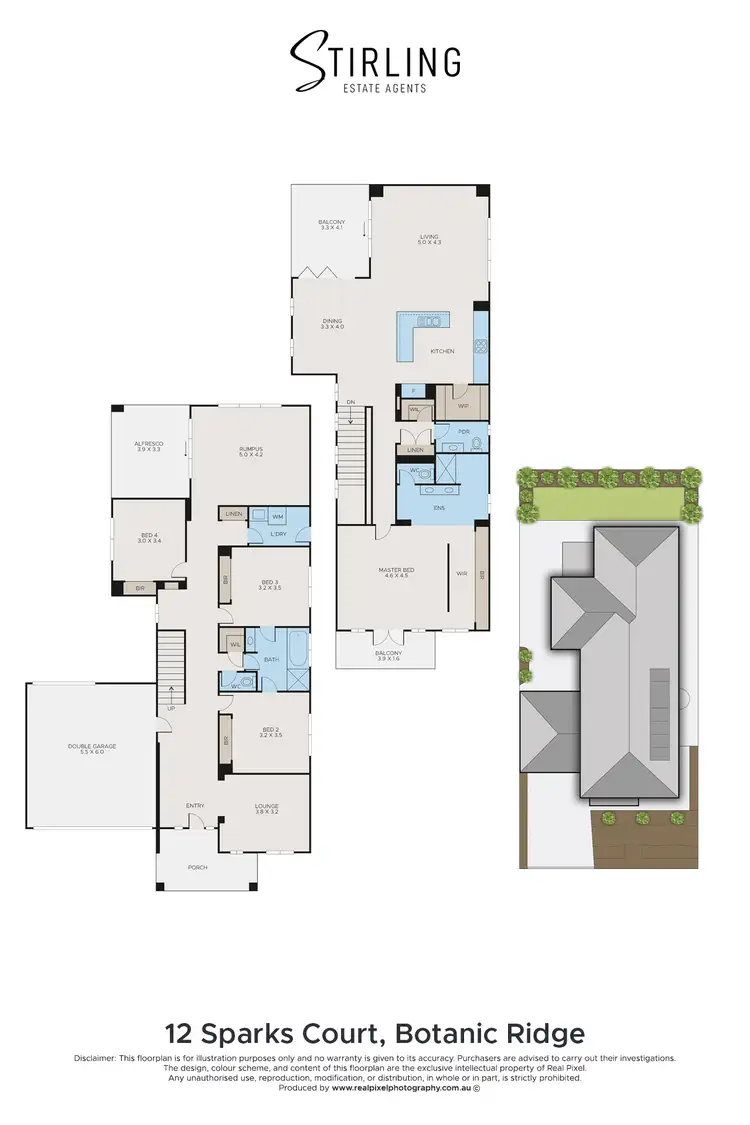 Floorplan of Homely house listing, 12 Sparks Court, Botanic Ridge VIC 3977