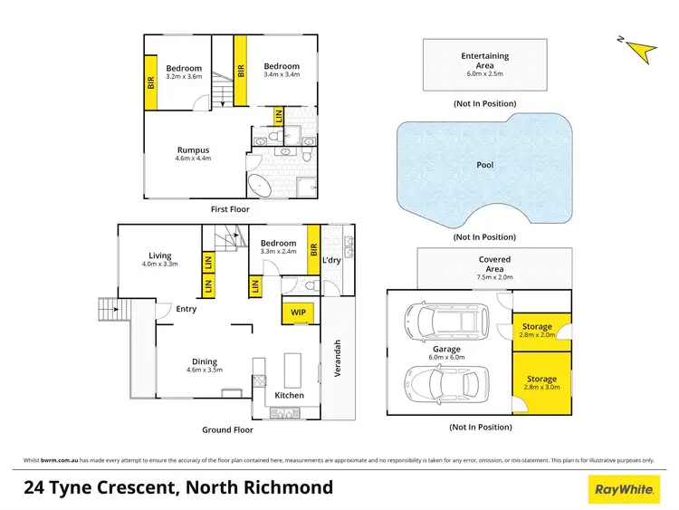 Floorplan of Homely house listing, 24 Tyne Crescent, North Richmond NSW 2754