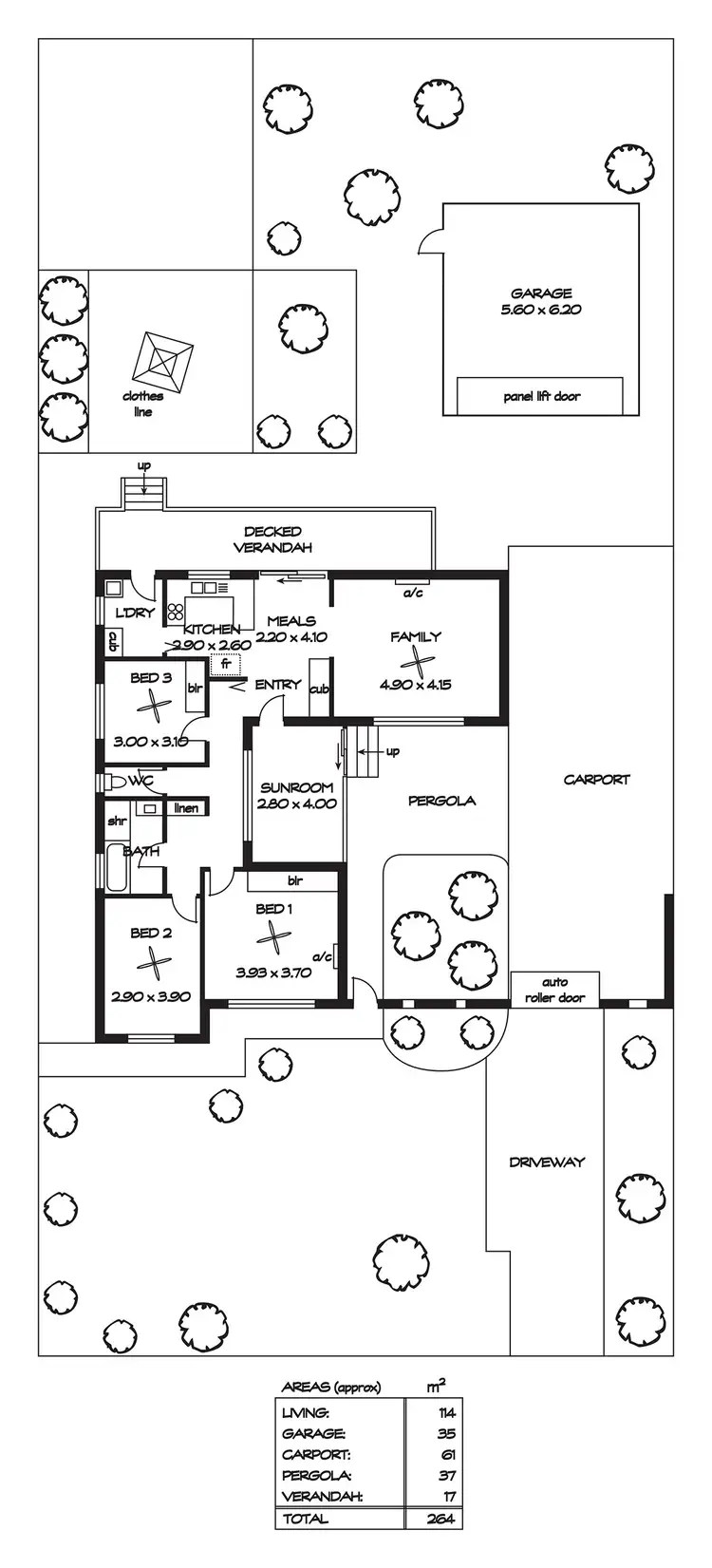 Floorplan of Homely house listing, 253 Wright Road, Valley View SA 5093