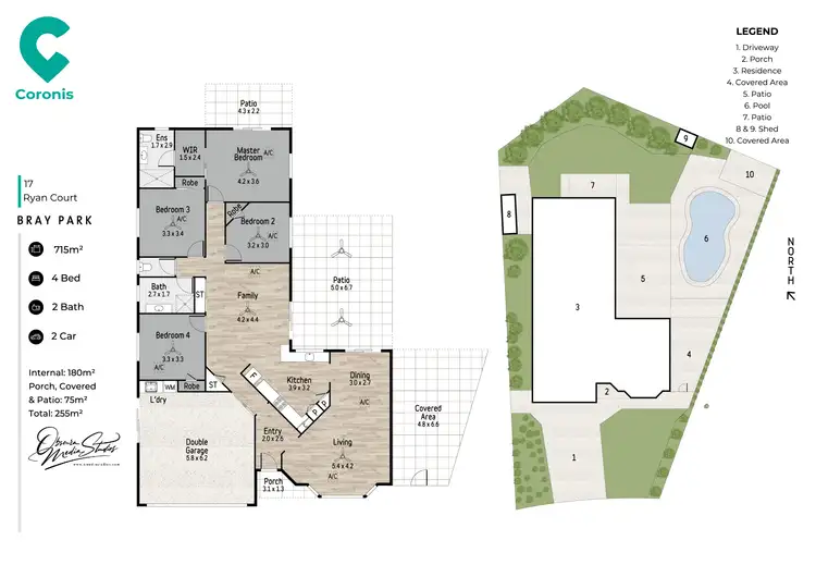 Floorplan of Homely house listing, 17 Ryan Court, Bray Park QLD 4500