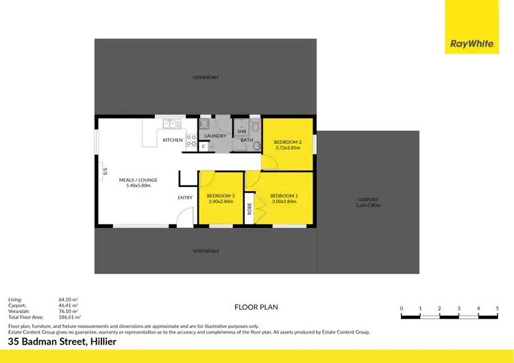 Floorplan of Homely other listing, 35 Badman Street, Hillier SA 5116