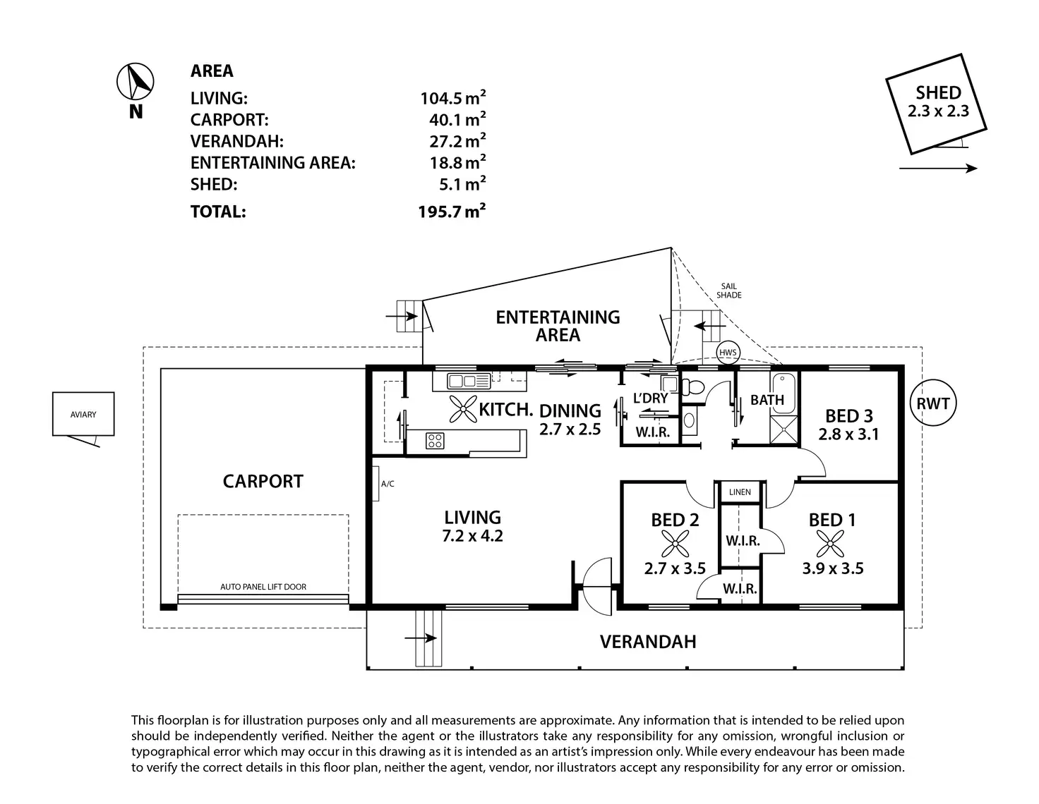 Floorplan of Homely house listing, 17 Ramm Road, Mannum SA 5238
