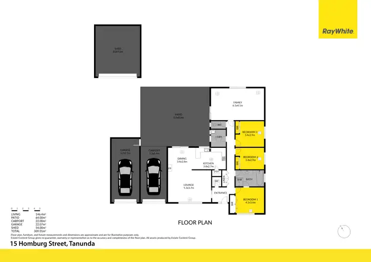 Floorplan of Homely house listing, 15 Homburg Street, Tanunda SA 5352
