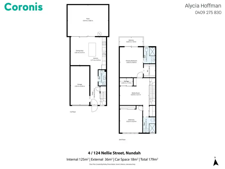 Floorplan of Homely unit listing, 4/124 Nellie Street, Nundah QLD 4012