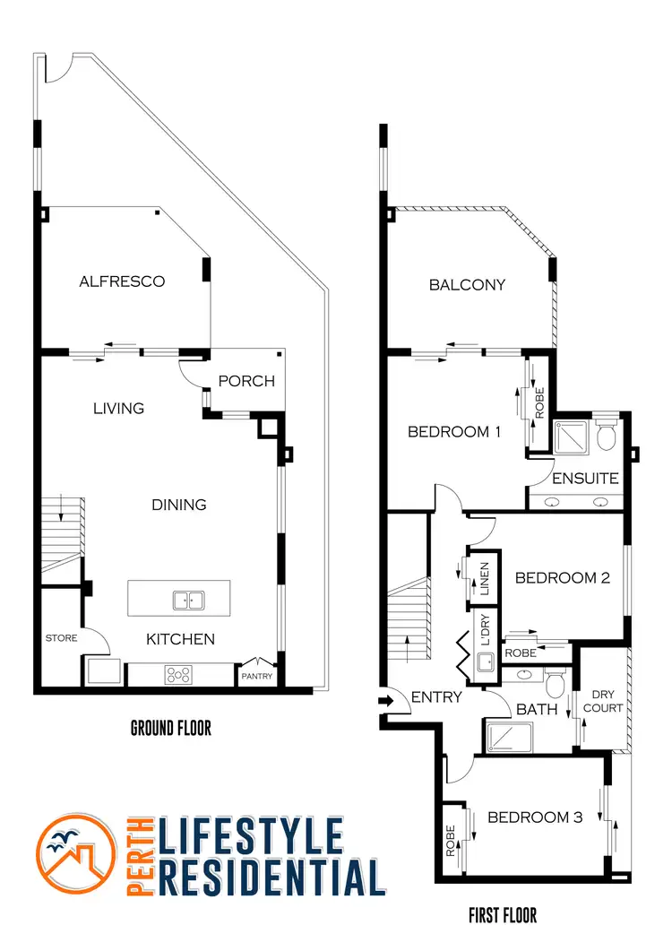 Floorplan of Homely house listing, 2/19 Penzance Terrace, Mindarie WA 6030
