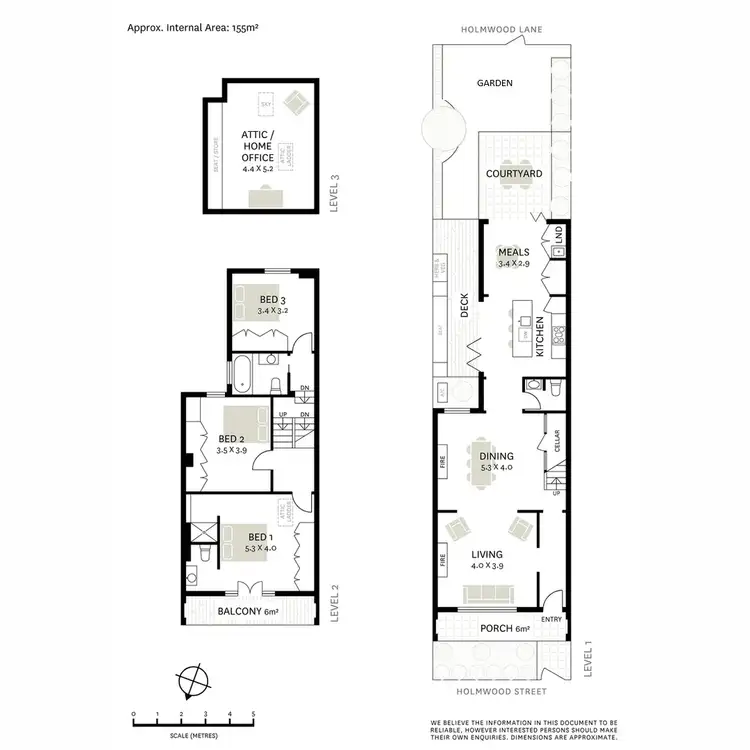 Floorplan of Homely house listing, 54 Holmwood Street, Newtown NSW 2042