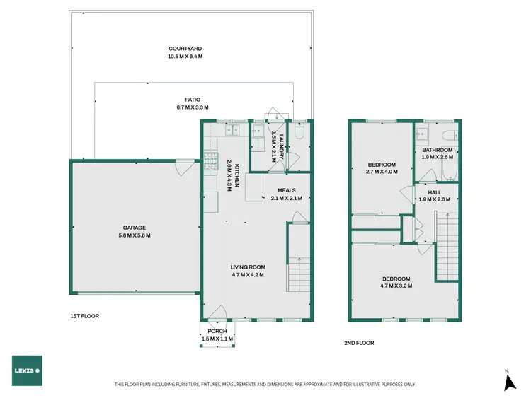 Floorplan of Homely townhouse listing, 4/2 Wicklow Street, Pascoe Vale VIC 3044
