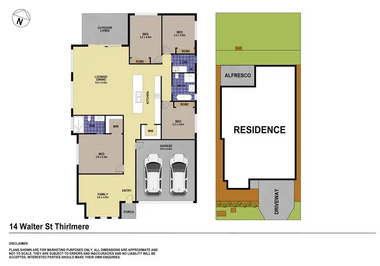Floorplan of Homely house listing, 14 Walter Street, Thirlmere NSW 2572