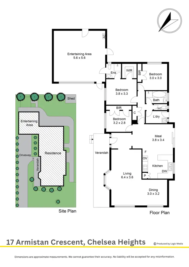Floorplan of Homely house listing, 17 Armistan Crescent, Chelsea Heights VIC 3196