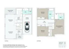 Floorplan of Homely townhouse listing, 29/11 Chelmsford Road, Mango Hill QLD 4509