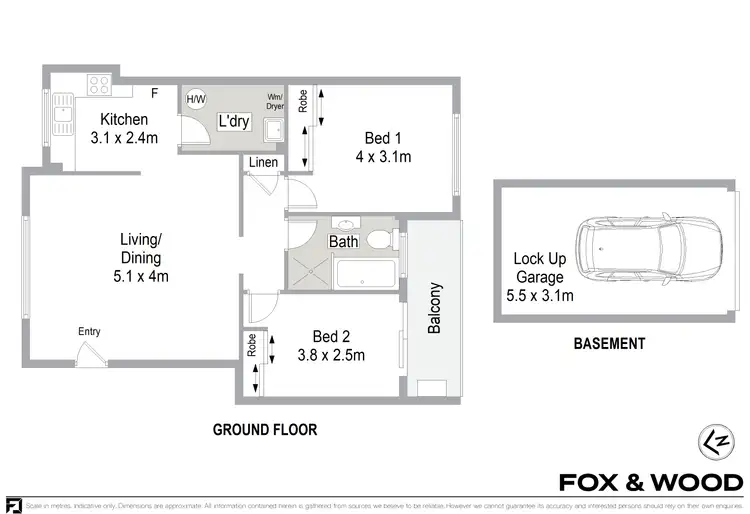 Floorplan of Homely apartment listing, 10/538-544 President Avenue, Sutherland NSW 2232