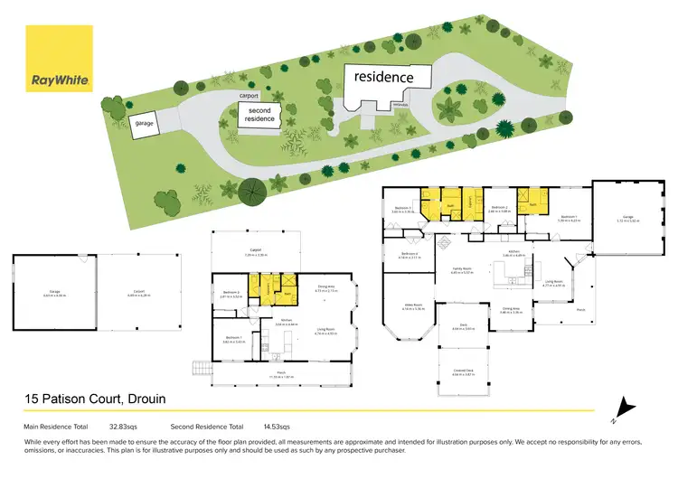 Floorplan of Homely house listing, 15 Patison Court, Drouin VIC 3818