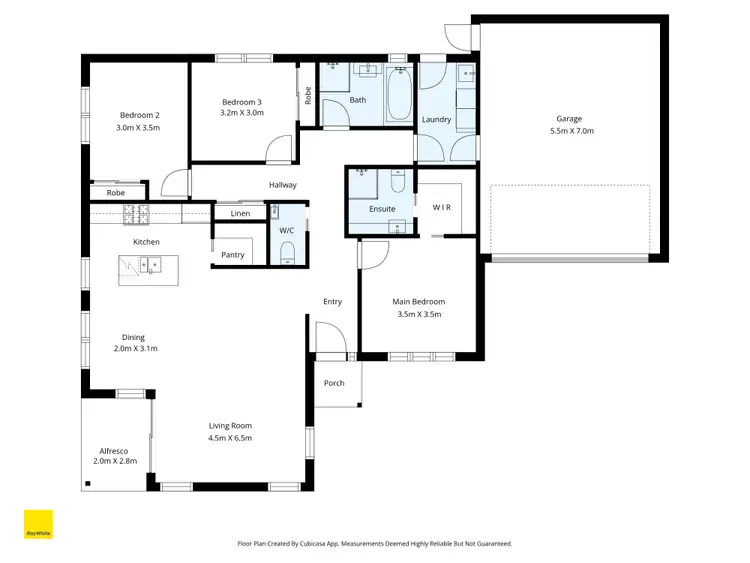 Floorplan of Homely house listing, 2/8 Winston Street, Yarragon VIC 3823