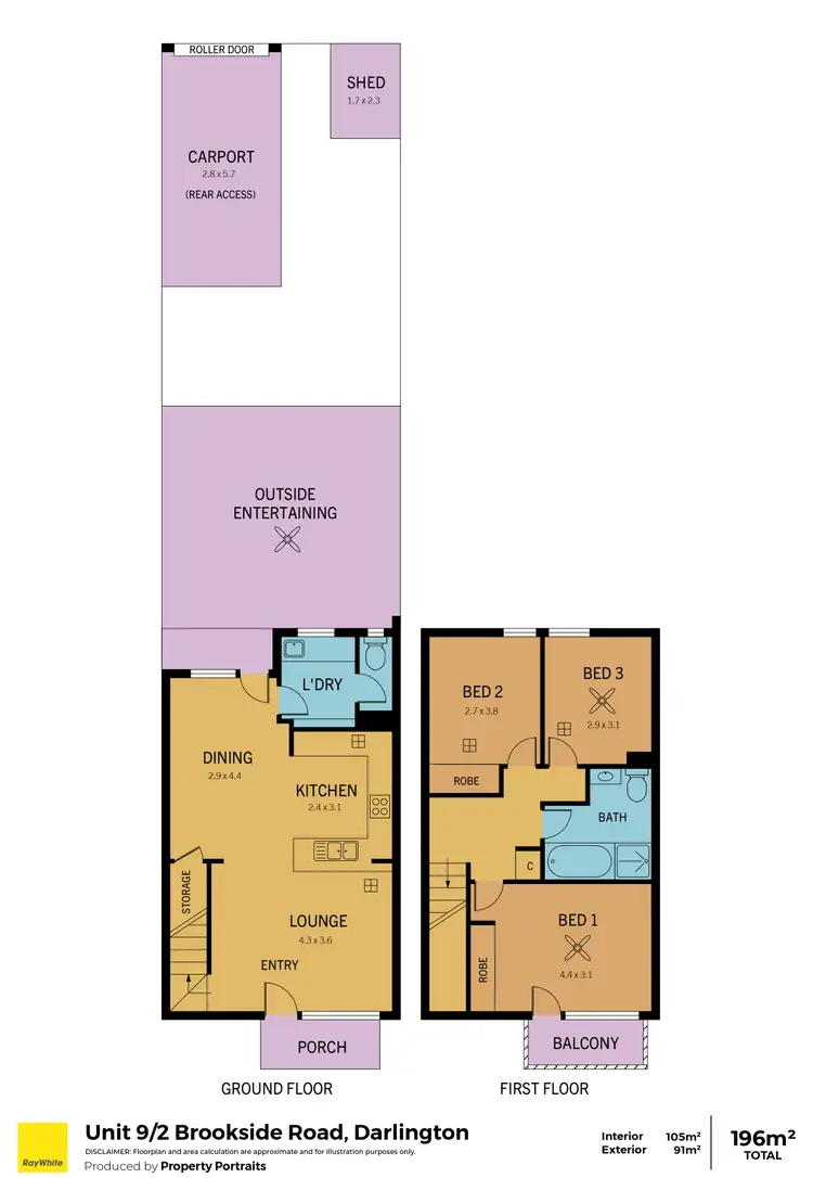 Floorplan of Homely house listing, 9/2 Brookside Road, Darlington SA 5047