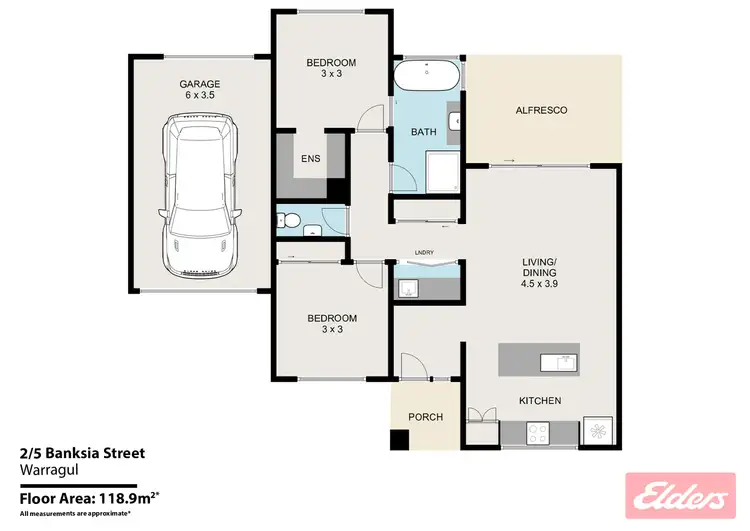 Floorplan of Homely house listing, 1&2/5 Banksia Street, Warragul VIC 3820